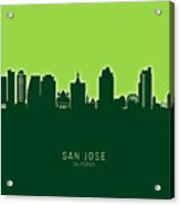 San Jose California Skyline #28 Acrylic Print