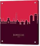 Damascus Syria Skyline #29 Acrylic Print