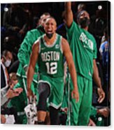 Boston Celtics V New York Knicks Acrylic Print