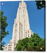 Cathedral Of Learning Building At The University Of Pittsburgh #3 Acrylic Print