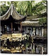 Garden In China Acrylic Print