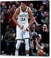 Giannis Antetokounmpo #3 Acrylic Print