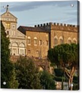 San Miniato Al Monte Church In Florence, Italy #3 Acrylic Print