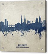 Belfast Northern Ireland Skyline #32 Acrylic Print