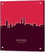 Bremen Germany Skyline #32 Acrylic Print