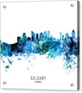 Calgary Canada Skyline #33 Acrylic Print
