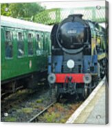 34053 Sir Keith Park Steam Locomotive Acrylic Print