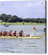 Dragon Boat Race. #4 Acrylic Print