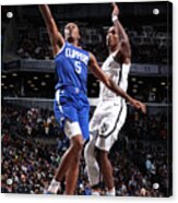 Los Angeles Clippers V Brooklyn Nets #4 Acrylic Print