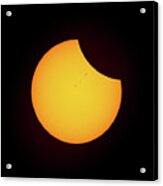 Partial Solar Eclipse #1 Acrylic Print