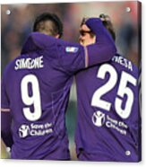 Acf Fiorentina V Us Sassuolo - Serie A #5 Acrylic Print