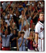 Chipper Jones #5 Acrylic Print