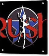 Rush Band Logo #5 Wood Print by Andras Stracey - Pixels