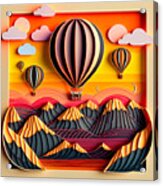 Balloons Acrylic Print