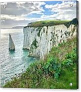 Old Harry Rocks #2 Acrylic Print