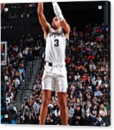 San Antonio Spurs V Brooklyn Nets #6 Acrylic Print