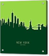 New York Skyline #63 Acrylic Print