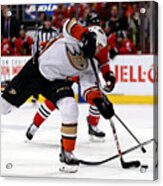 Anaheim Ducks V Chicago Blackhawks - Game Three #7 Acrylic Print