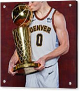 2023 Nba Finals - Denver Nuggets Championship Portraits #8 Acrylic Print