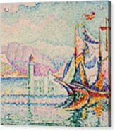 Antibes Morning By Paul Signac Acrylic Print