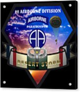 82 Airborne Division Acrylic Print