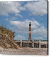 Morris Island Lighthouse - Charleston South Carolina - Edge Of America #1 Acrylic Print