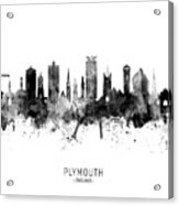 Plymouth England Skyline #9 Acrylic Print