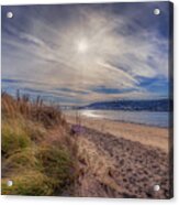 A Beautiful Day At Sandy Hook Acrylic Print