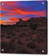 A Brilliant Canyonlands Sunset Acrylic Print