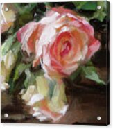 A Bunch Of Roses Detail 5 Acrylic Print