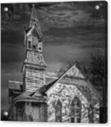 A Church In Ruin Acrylic Print