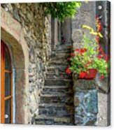 A Peek Of Life In Yvoire, France Acrylic Print