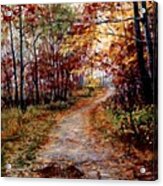 A Walk To Remember Acrylic Print