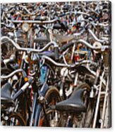 A Whole Bunch A Bicycles Acrylic Print
