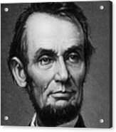 Abe Lincoln Acrylic Print