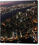 Above The City: Aerial Views Of New York Acrylic Print