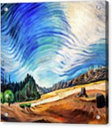 Above The Gravel Pit 1937 By Emily Carr Acrylic Print