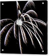 Abstract Fireworks Acrylic Print