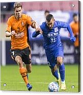 Afc Champions League 2017 - Shanghai Shenhua Fc (chn) Vs Brisbane Roar (aus) Acrylic Print