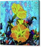 Ai Yellow Flowers Acrylic Print