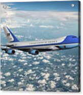 Air Force One Vc-25a Acrylic Print