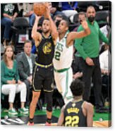Al Horford And Stephen Curry Acrylic Print