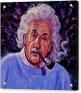 Albert Einstein Acrylic Print