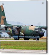 Algerian Air Force C-130h Hercules Acrylic Print