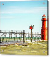 Algoma Lighthouse Acrylic Print