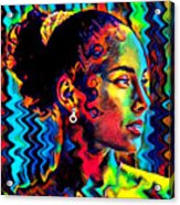 Alicia Keys Acrylic Print