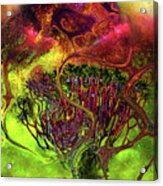 Alien Landscape 8d Acrylic Print