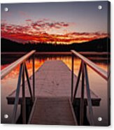 Almanor Dawn Acrylic Print