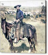 American Cowboy 1888 Acrylic Print