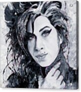 Amy Winehouse, 2020 Acrylic Print